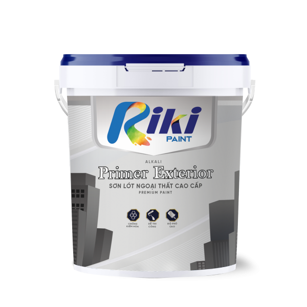 RIKI ALKALI PRIMER EXTERIOR - SƠN LÓT CHỐNG KIỀM NGOẠI THẤT CAO CẤP